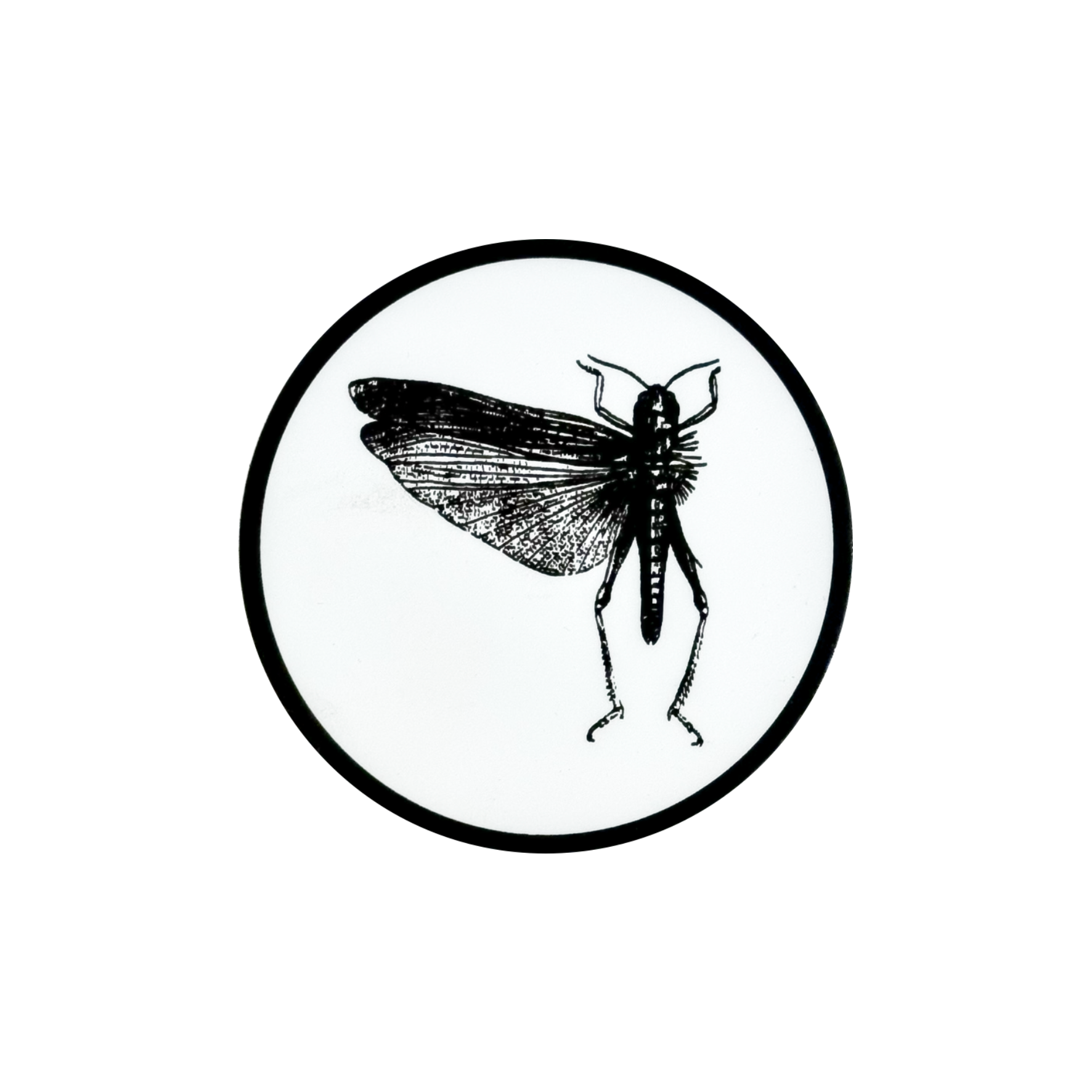 The Locust "Bug" Round Sticker