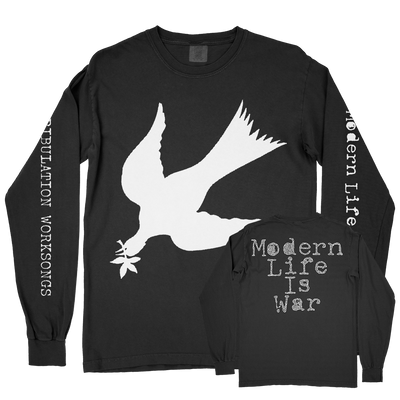 Modern Life Is War "Fallen Dove" Black Premium Longsleeve