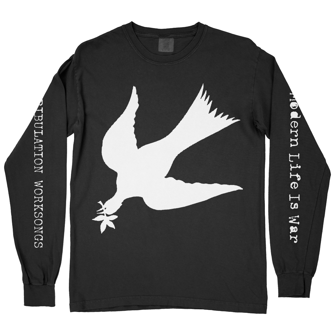 Modern Life Is War "Fallen Dove" Black Premium Longsleeve