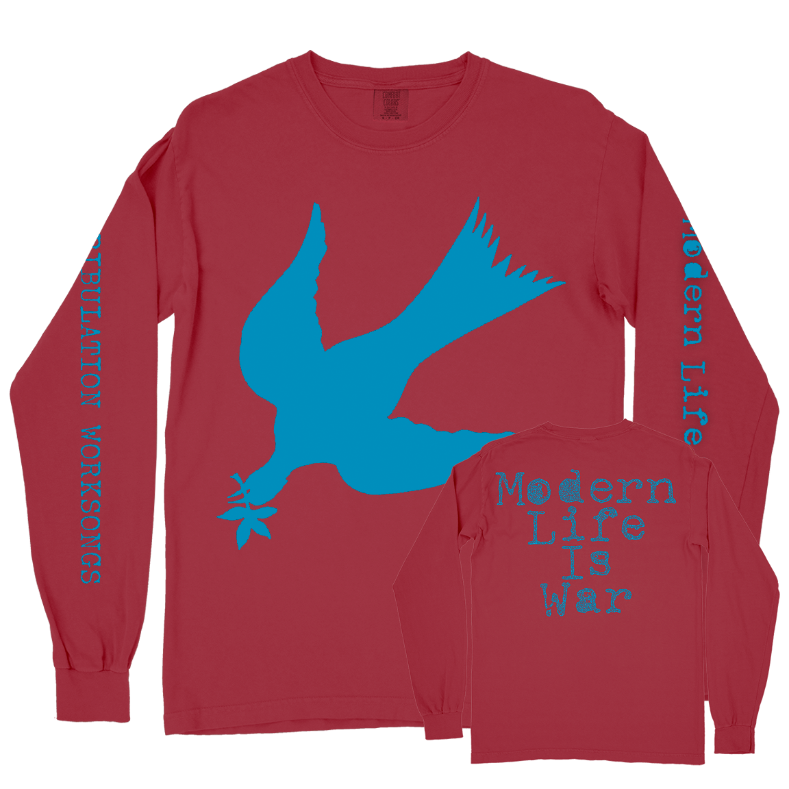 Modern Life Is War "Fallen Dove" Crimson Premium Longsleeve