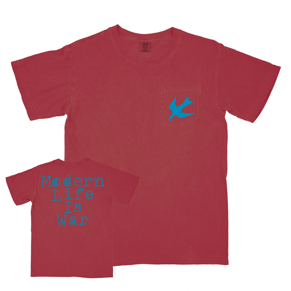 Modern Life Is War "Fallen Dove" Chili Premium Pocket T-Shirt