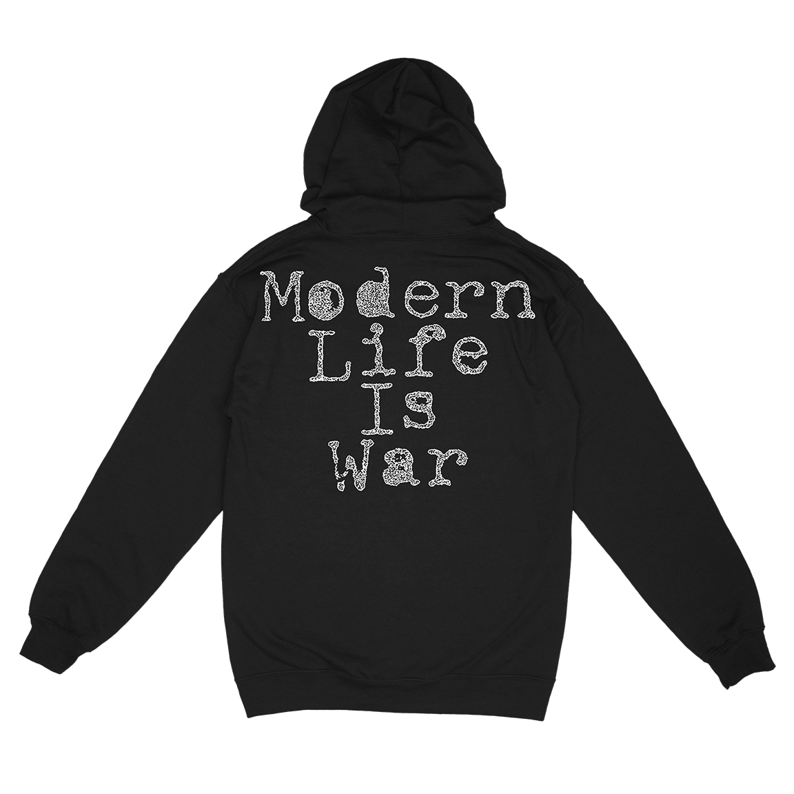 Modern Life Is War "Fallen Dove' Black Premium Zip Up Sweatshirt