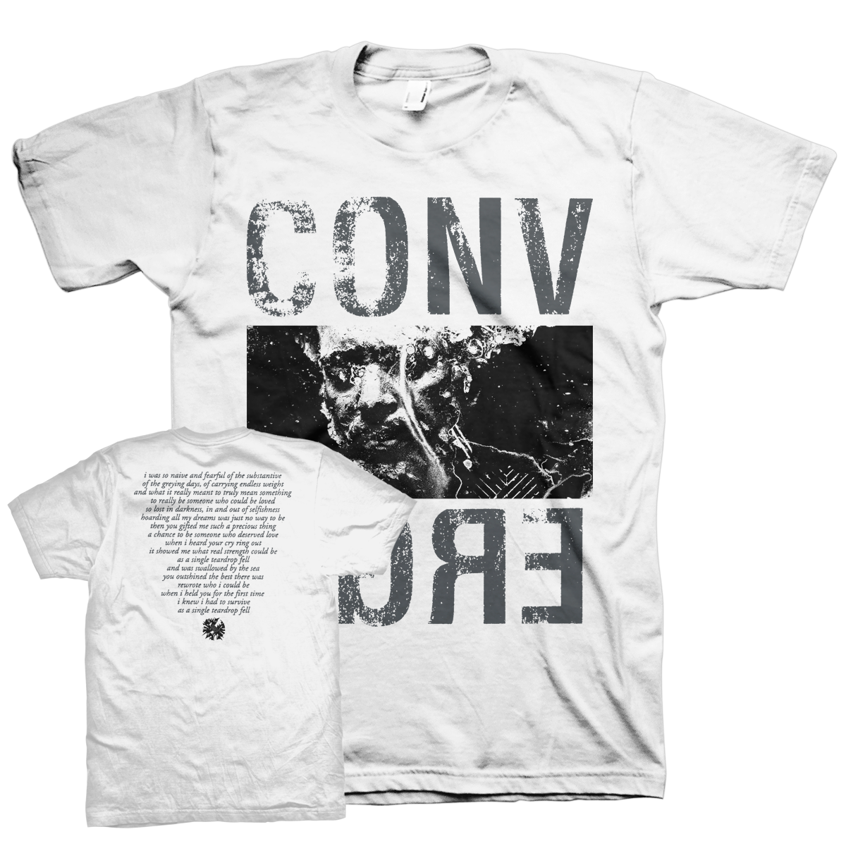 Converge "A Single Tear" White T-Shirt