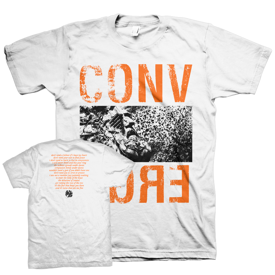 Converge "Under Duress" White T-Shirt