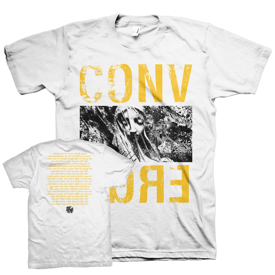Converge "I Can Tell You About Pain" White T-Shirt