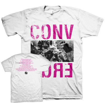 Converge "Reptilian" White T-Shirt
