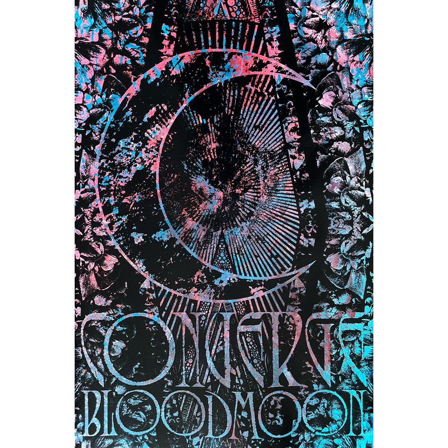 Thomas Hooper x J. Bannon "Converge Bloodmoon" Mixed Media Print