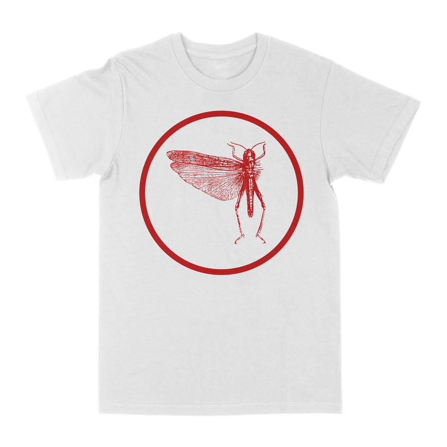 The Locust “Circle Bug” White T-Shirt