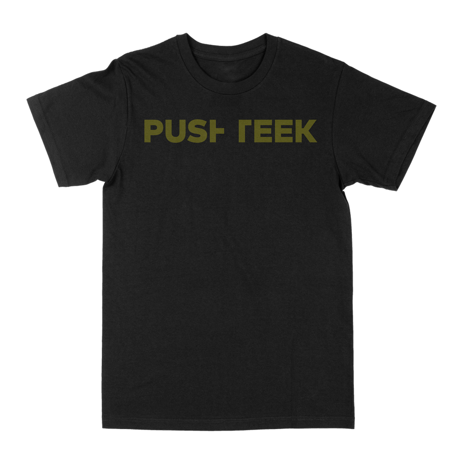 Pushteek "Logo" Black T-Shirt