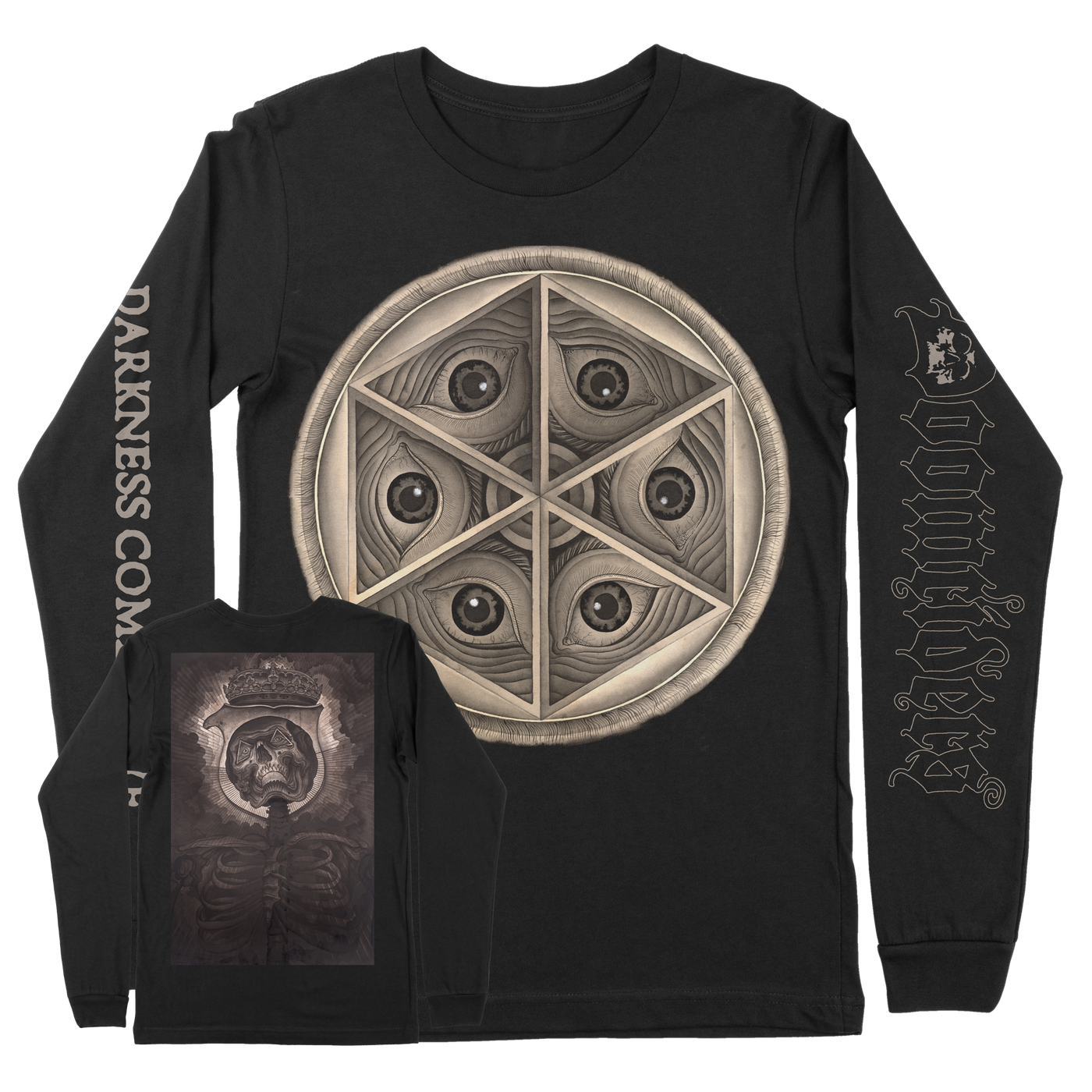 Doomriders "Circle Eye" Black Longsleeve