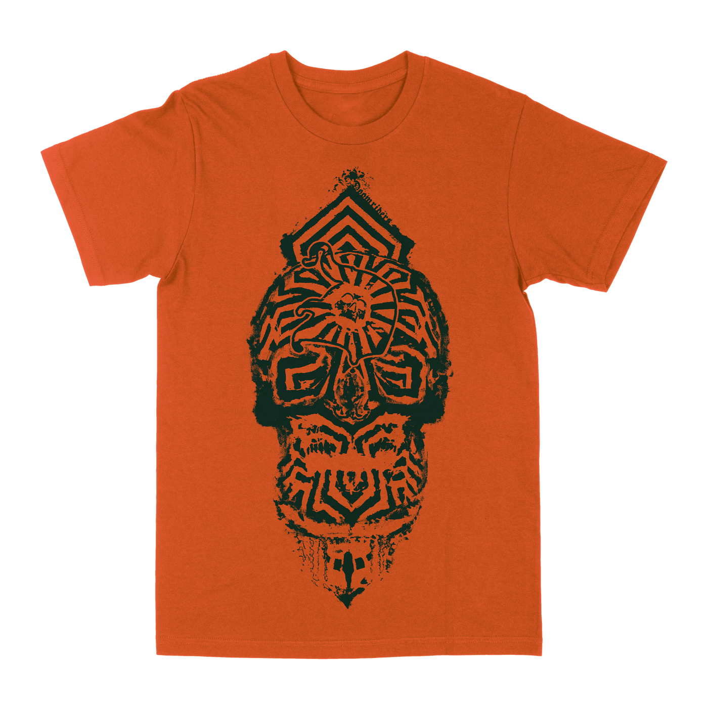 Doomriders "Geoskull" Orange T-Shirt