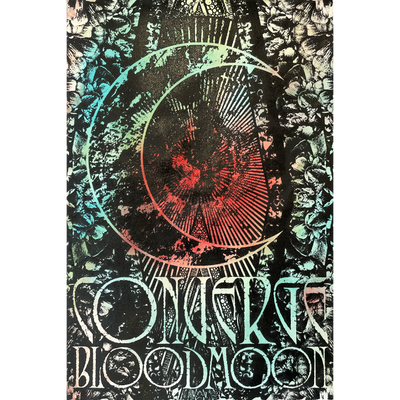 Thomas Hooper x J. Bannon "Converge Bloodmoon" Mixed Media Print