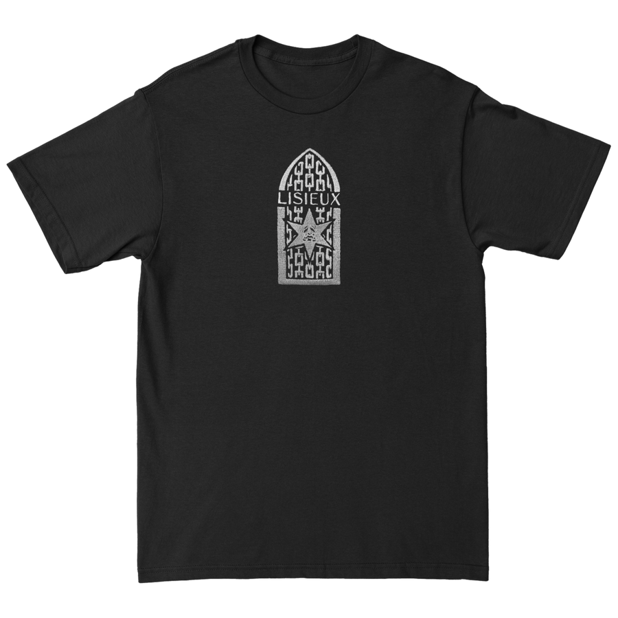 Lisieux “Church” Black Embroidered T-Shirt