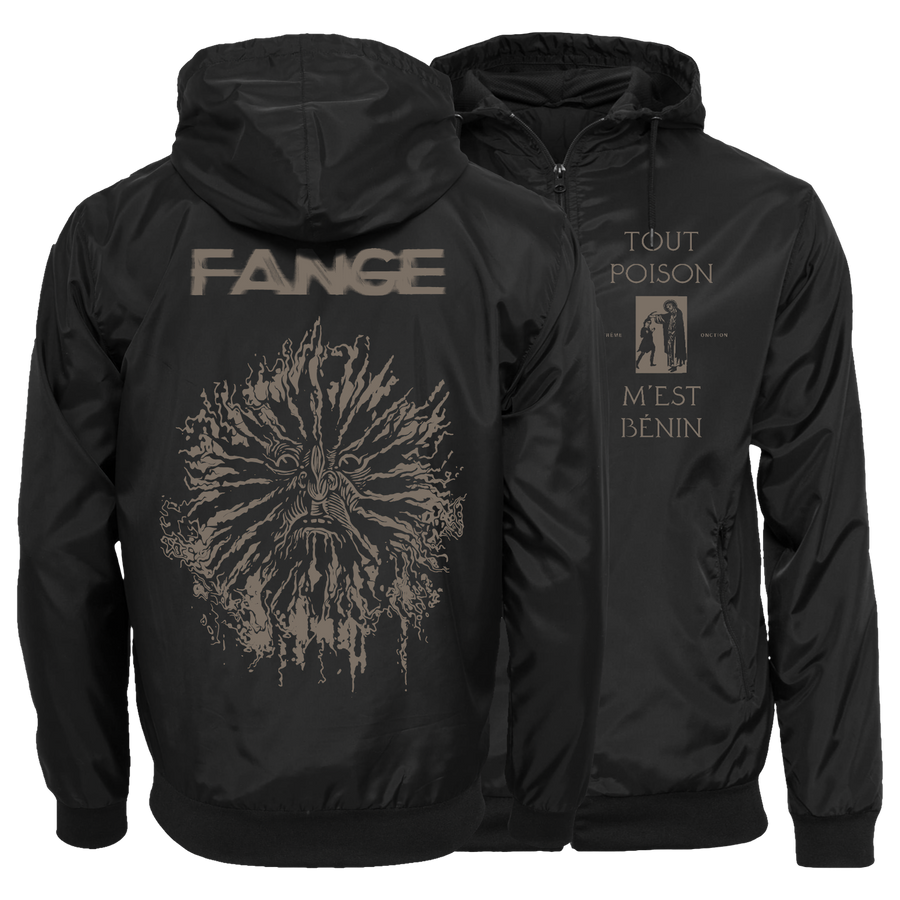 Fange “Extrême-Onction” Black Windbreaker