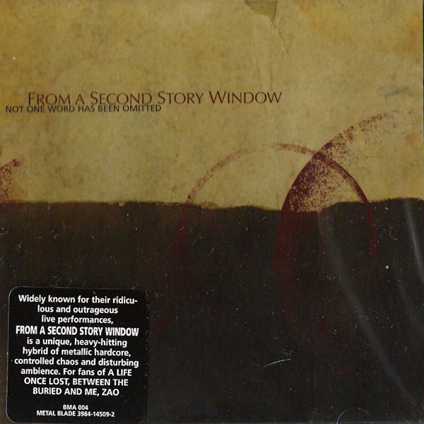 From A Second Story Window "Not One Word Has Been Omitted"