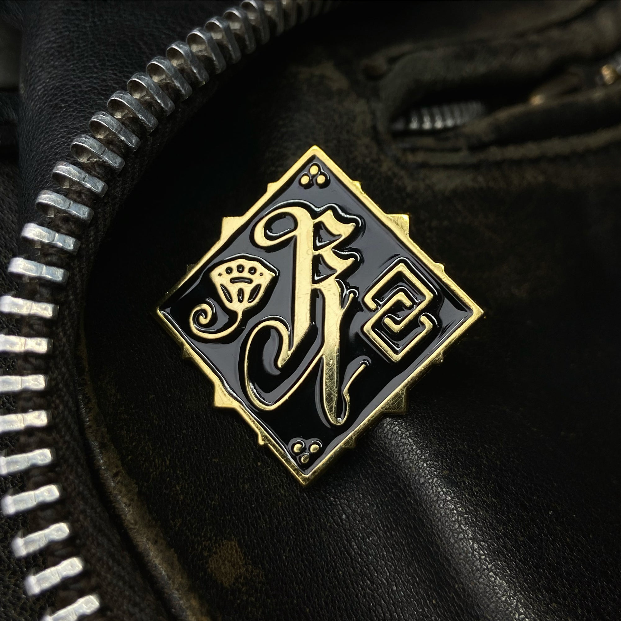 Richey Beckett "Monogram" Enamel Pin