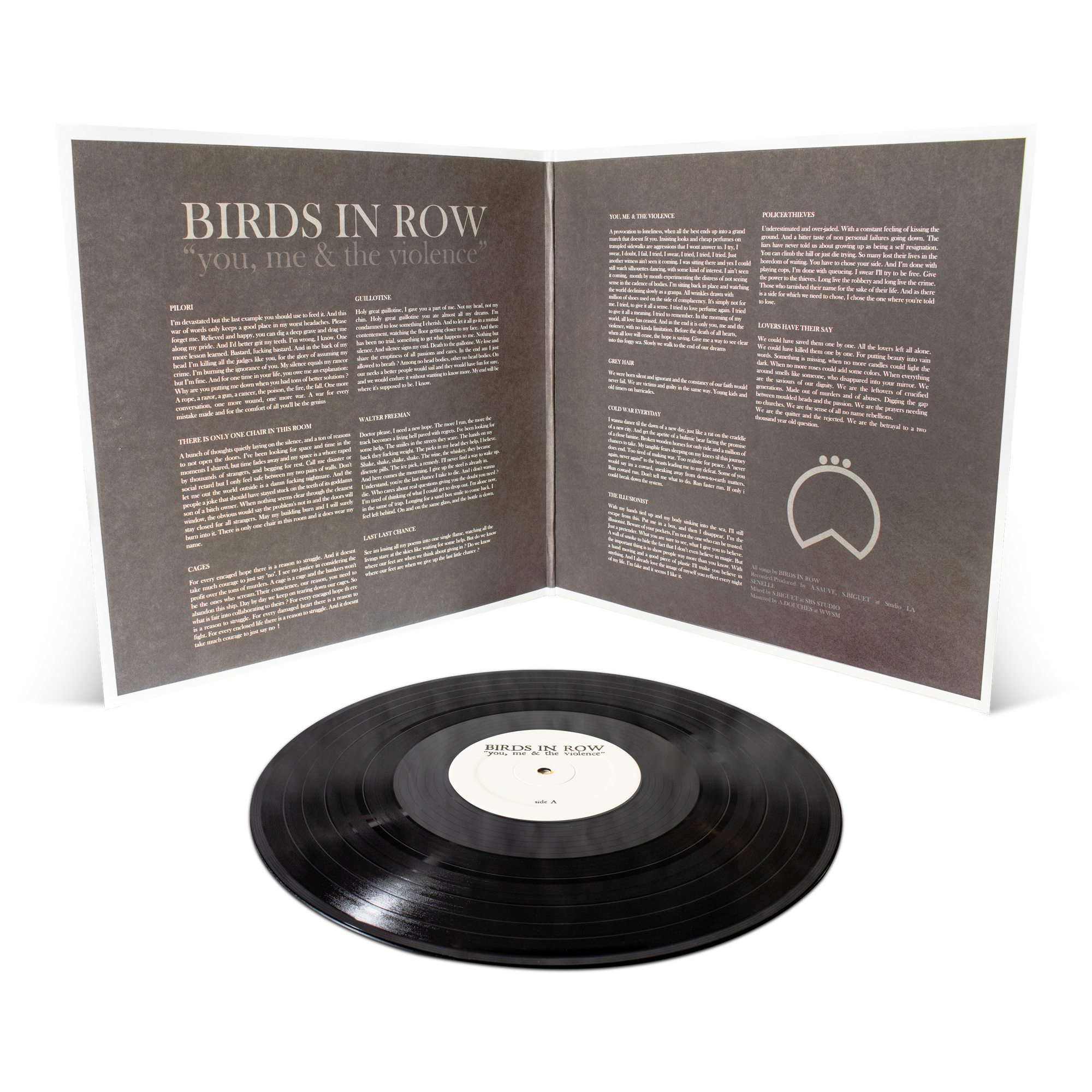 Birds In Row "You, Me, & The Violence"