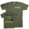 Break Away "Cross My Heart" Green T-Shirt