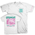 Change "Straight Edge - Pink & Green Variant" White T-Shirt