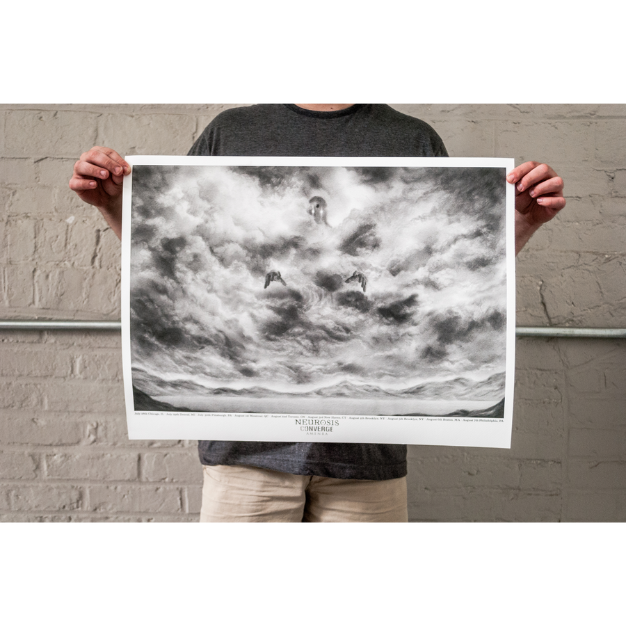 Randy Ortiz x Neurosis x Converge x Amen Ra "North American Tour" Giclee Print