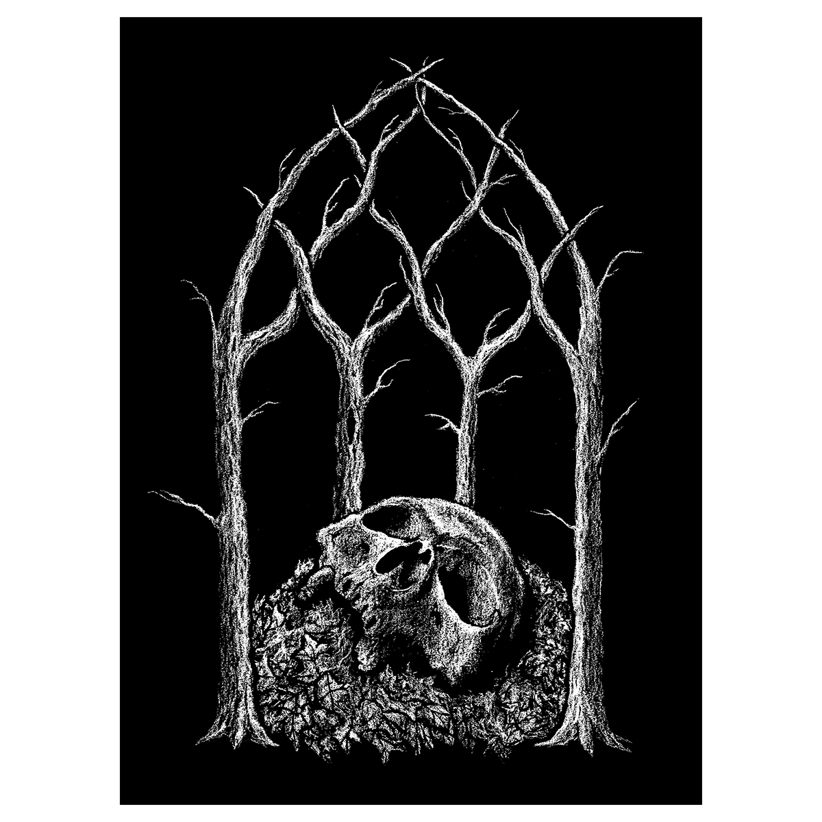 Dylan Garrett Smith "Unholy are the Ghosts" Giclee Print