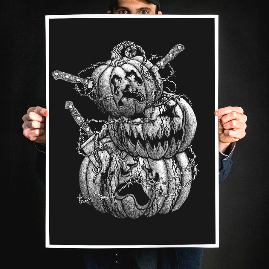 Dylan Garrett Smith "Carved Up" Giclee Print