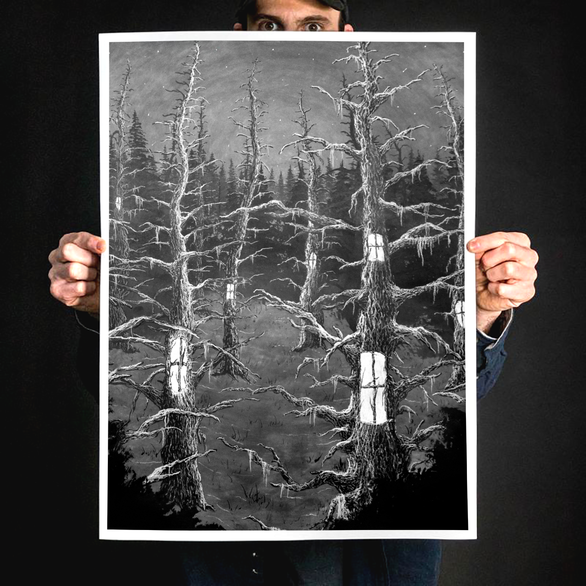 Dylan Garrett Smith "Then You Will Come To Their Village" Giclee Print