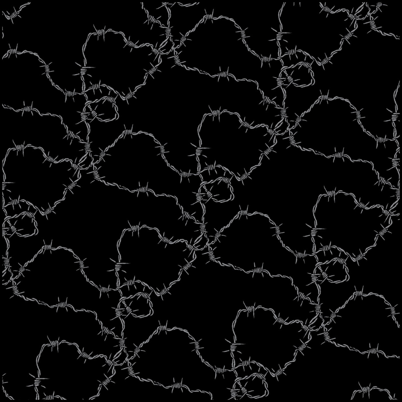 Dylan Garrett Smith "Barbed Wire" Black Bandana