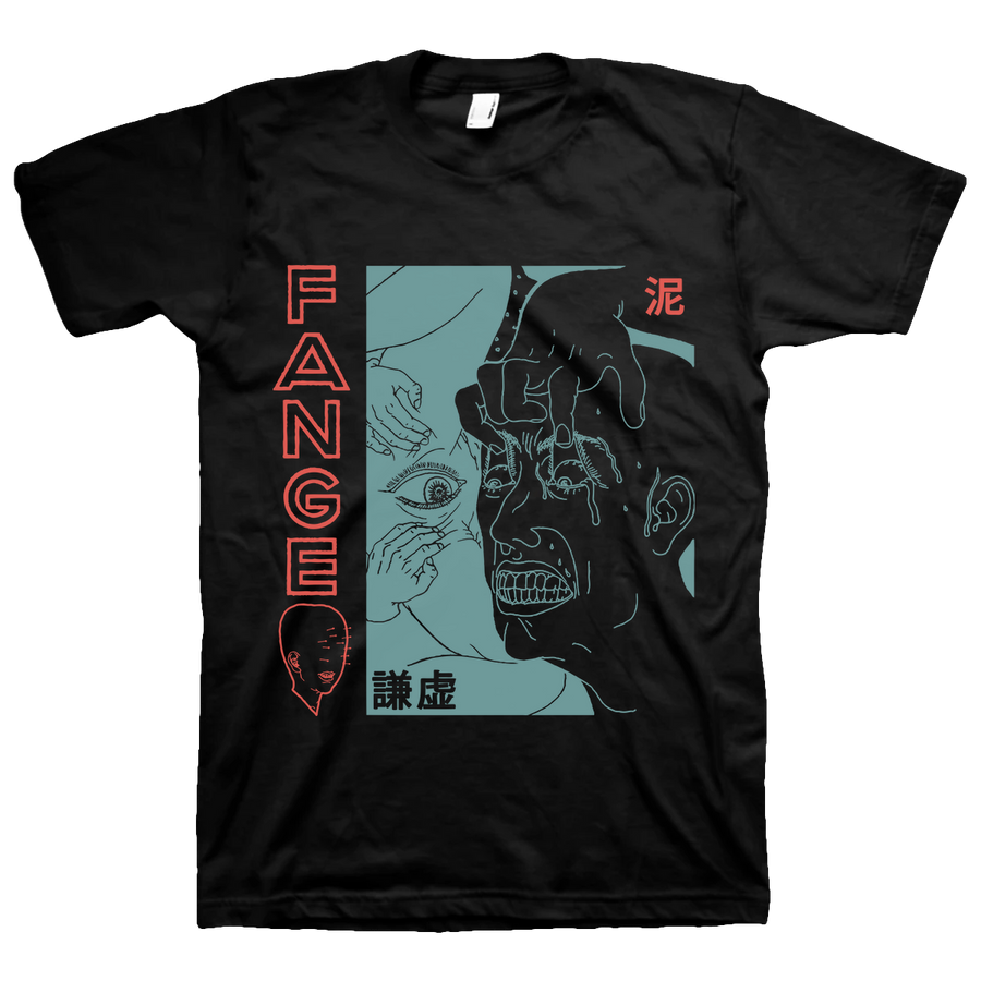 Fange "Eyelids" Black T-Shirt