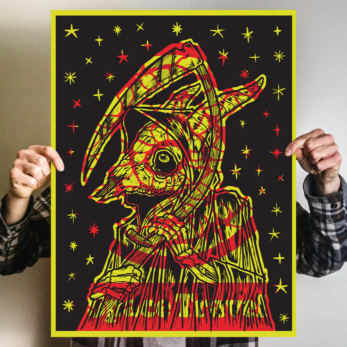 Michael Sieben "Deer Reaper" Giclee Print