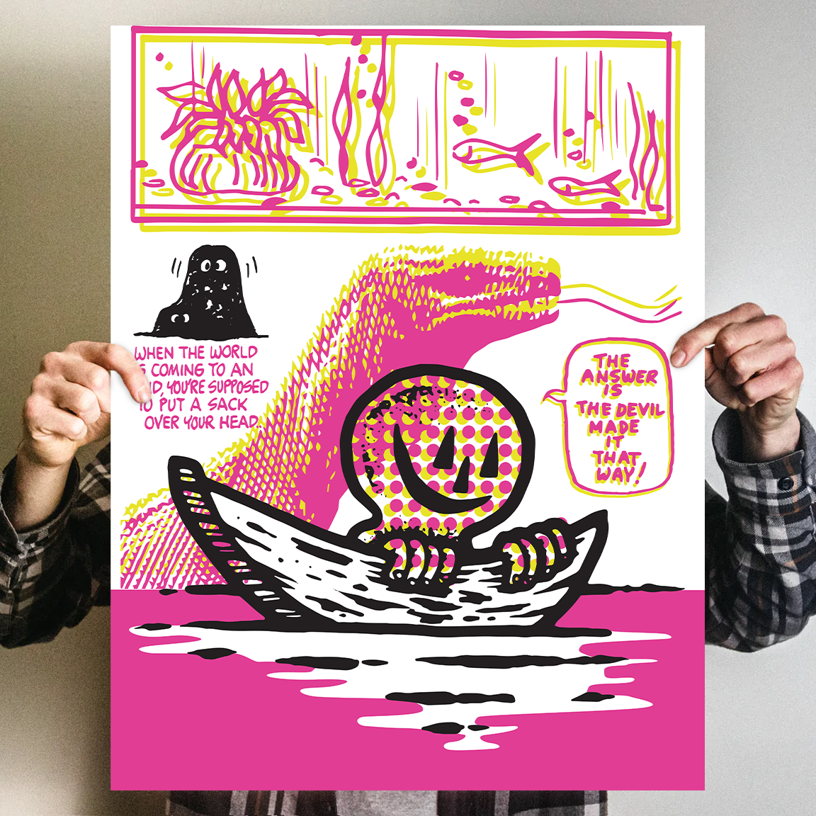 Michael Sieben "The Answer" Giclee Print