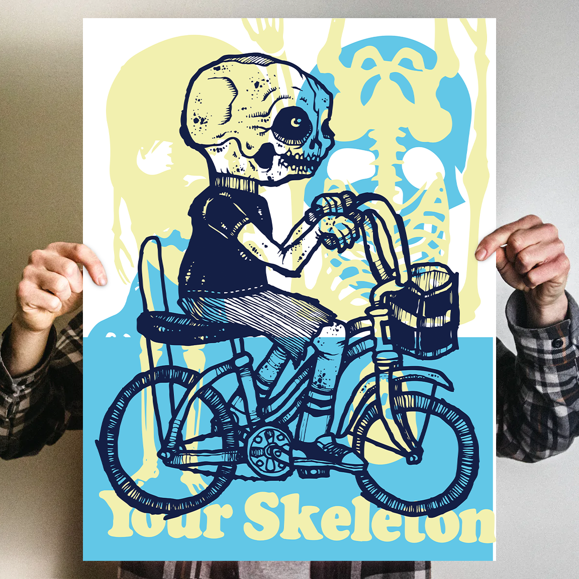 Michael Sieben "Your Skeleton" Giclee Print
