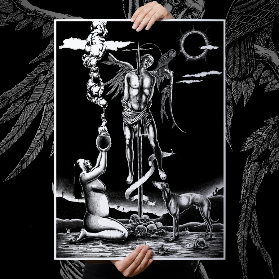 Anthony Lucero "Angelic Impalement" Giclee Print
