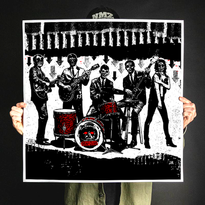 Deaf Club "Bad Songs Forever: Band" Giclee Print