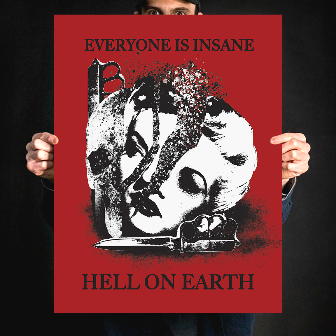 Hell Simulation "Hell On Earth" Giclee Print