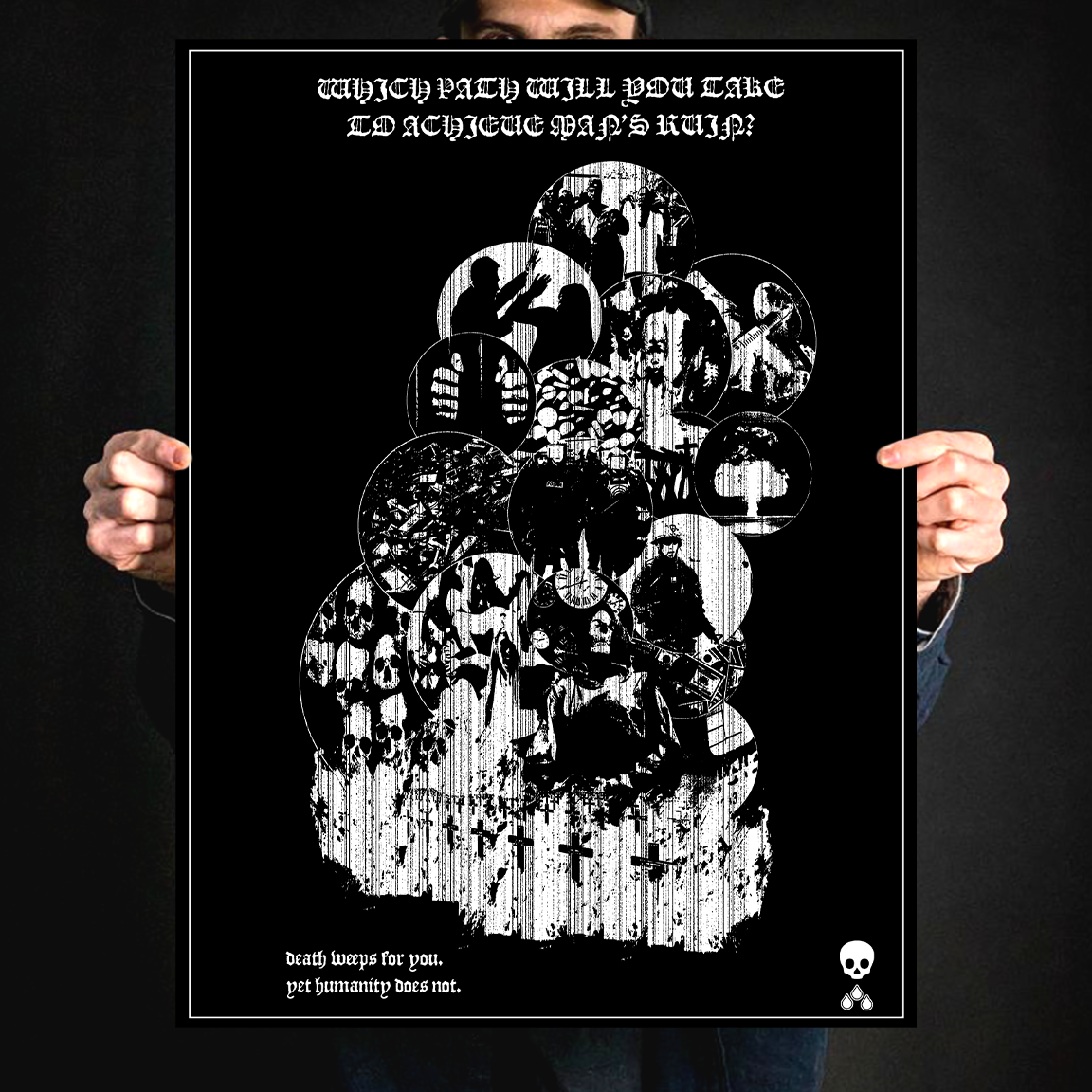 Hell Simulation "Humanity's Ruin" Giclee Print