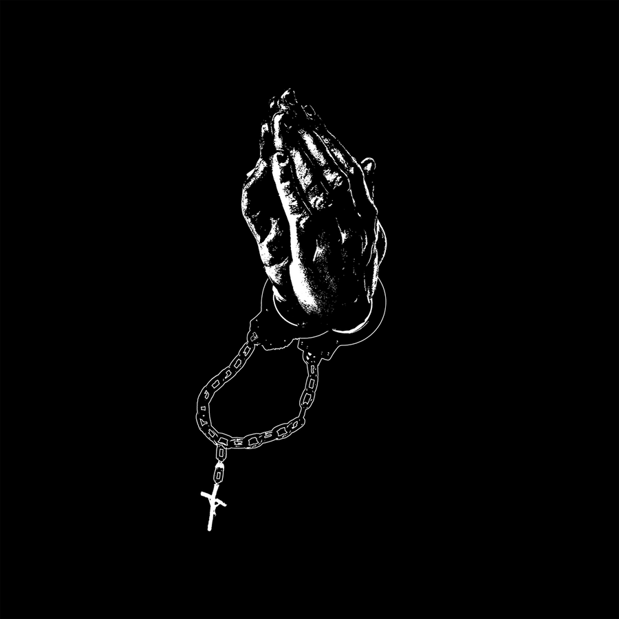 Hell Simulation "Praying Cuffs" Giclee Print