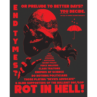 Hell Simulation "Rot In Hell" Giclee Print