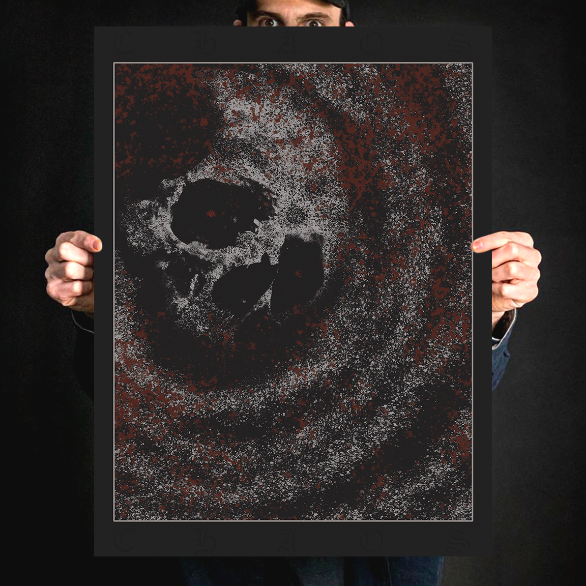 Hell Simulation "Skull" Giclee Print