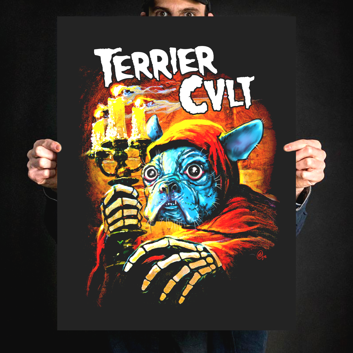 Terrier Cvlt "Bark Among Us" Giclee Print