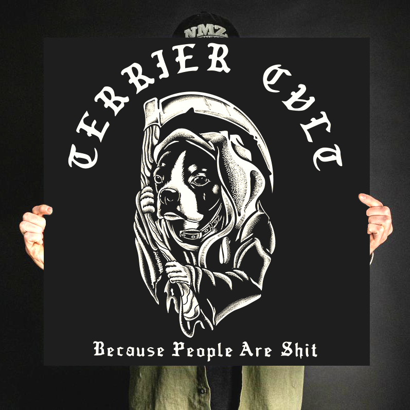 Terrier Cvlt "Shit Life" Giclee Print