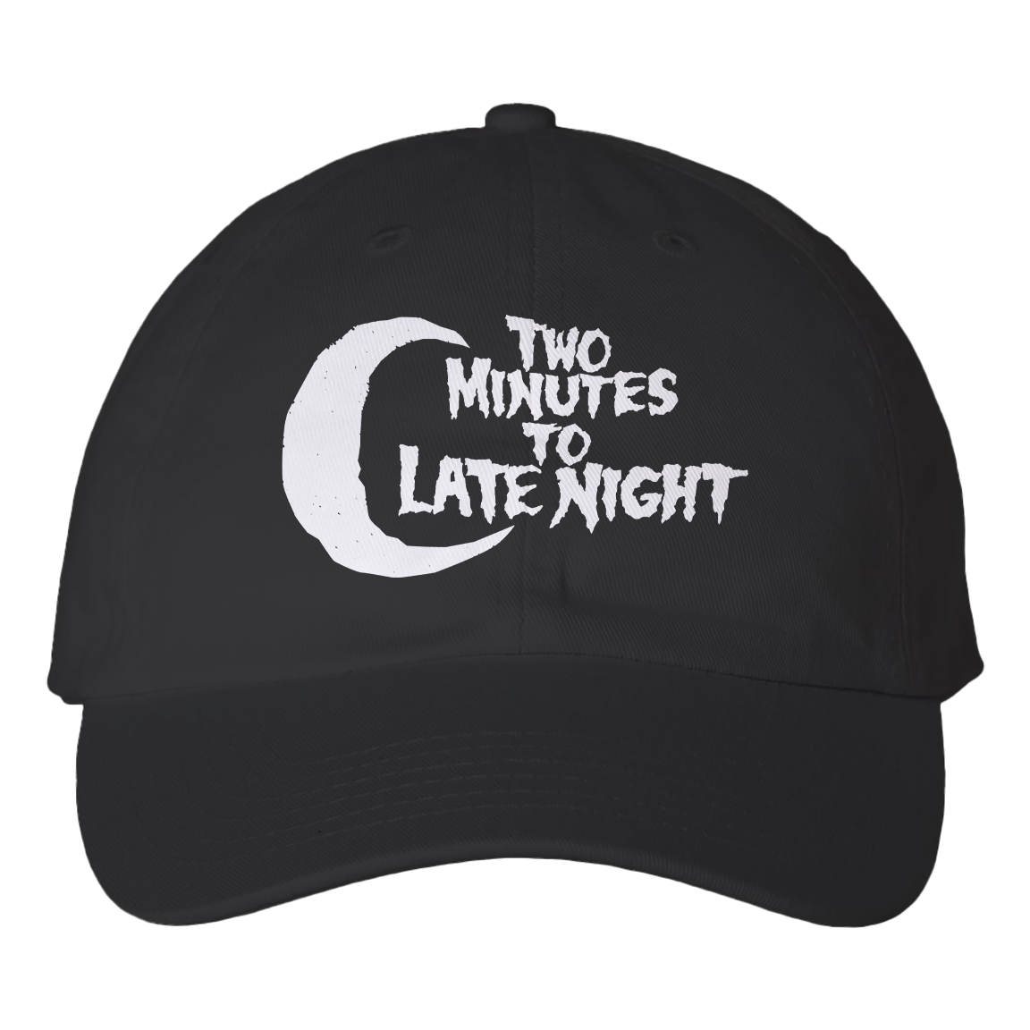 Two Minutes To Late Night "Logo" Black Hat