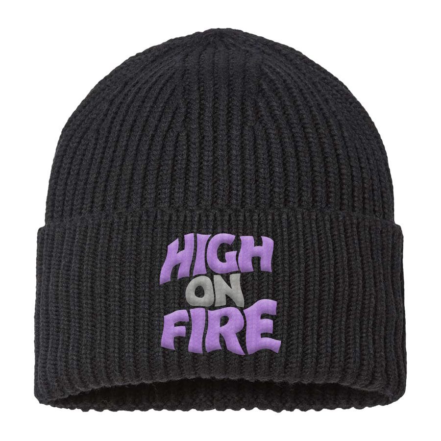High On Fire “Reality Masters” Black Beanie