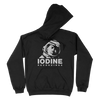 Iodine Recordings “Spaceman” Black Hooded Sweatshirt