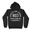 Stretch Arm Strong “803 Hardcore” Black Hooded Sweatshirt