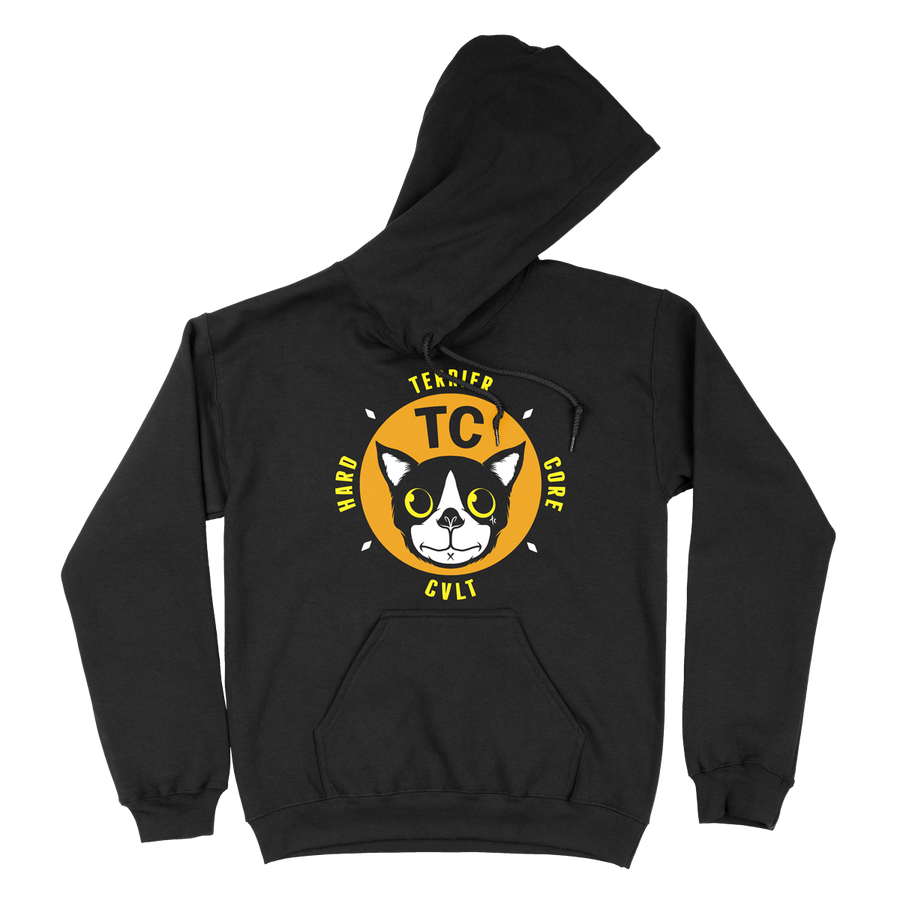 Terrier Cvlt "TCxHC" Black Hooded Sweatshirt