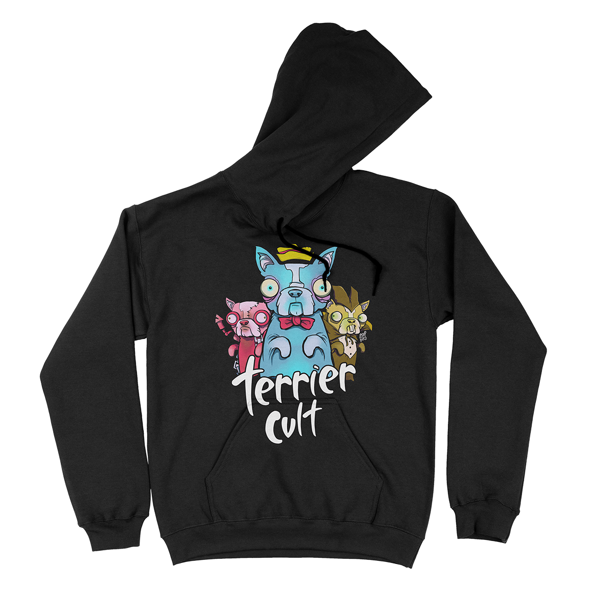 Terrier Cvlt "Cereal Killers" Black Hooded Sweatshirt