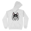 Terrier Cvlt “xXx” White Hooded Sweatshirt