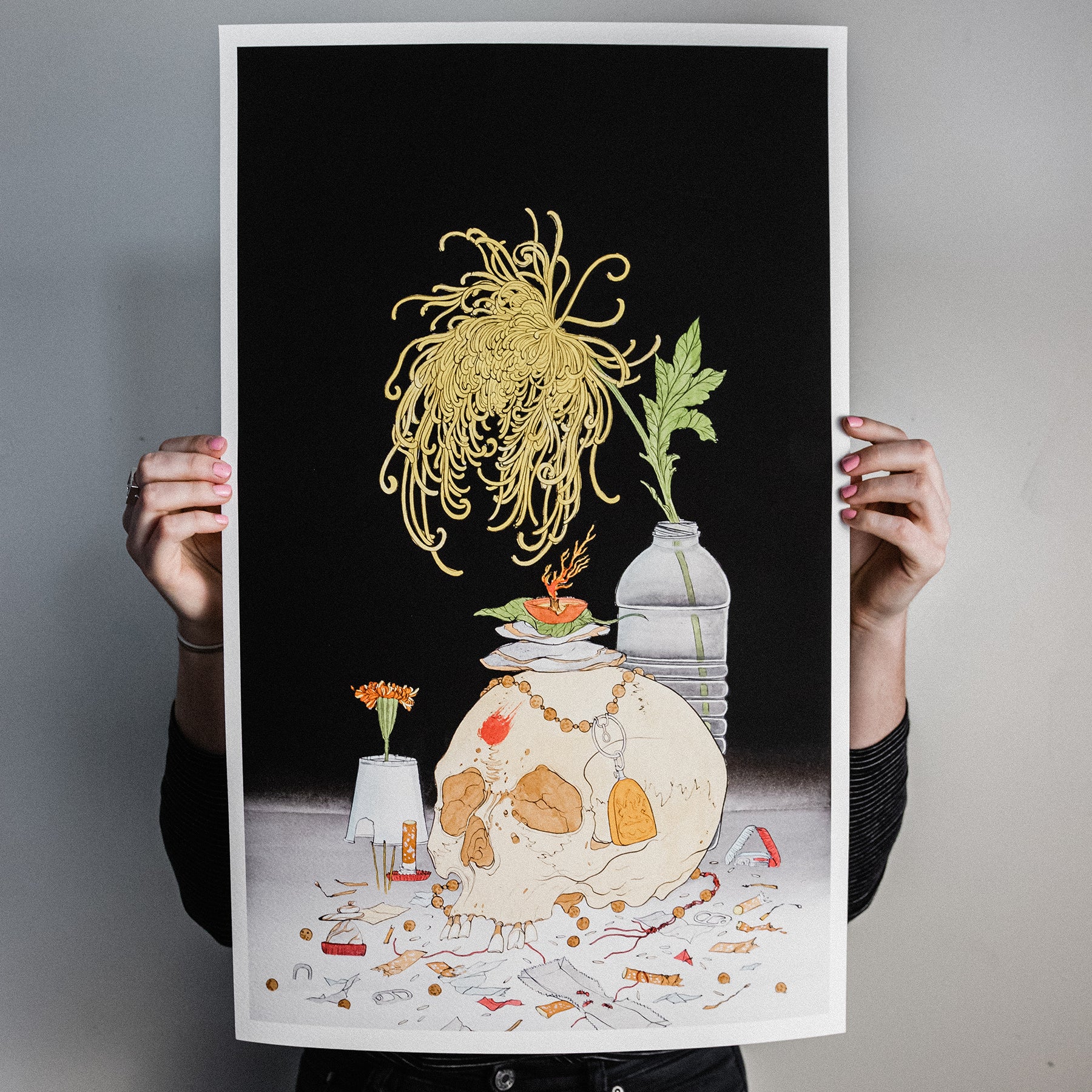 Zac Scheinbaum "Shrine II" Giclee Print