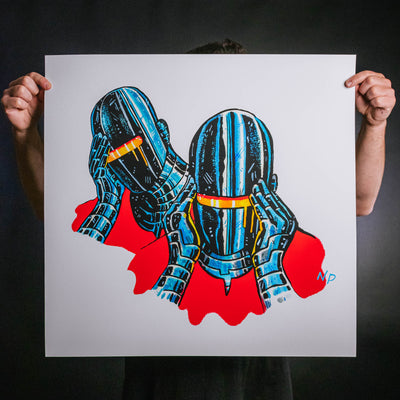 Nick Pyle "Troubled" Giclee Print